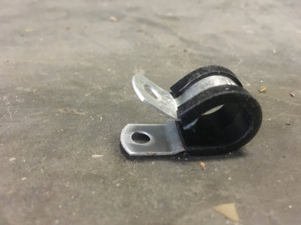 (20) MS21919WDG7 7/16" UMPCO Single Loop Cushioned Clamp