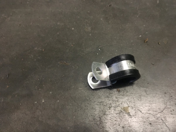 (20) MS21919WDG7 7/16" UMPCO Single Loop Cushioned Clamp